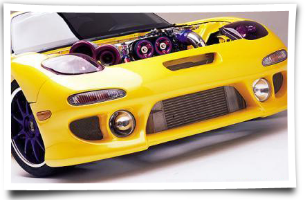 aluminium front mounted intercooler